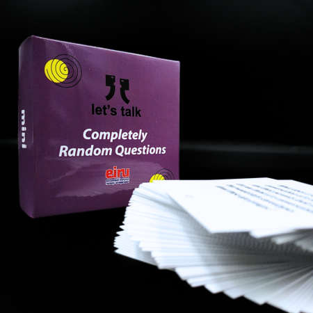 Karty Konwersacyjne - Let's talk mini - COMPLETELY RANDOM QUESTIONS