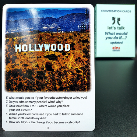 Karty Konwersacyjne - Let's talk - WHAT WOULD YOU DO IF... ?