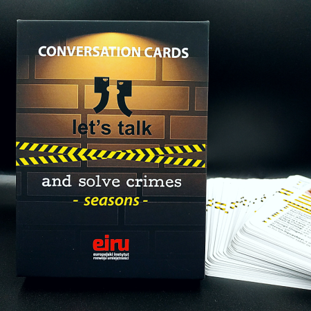 Karty Konwersacyjne - LET'S TALK AND SOLVE CRIMES