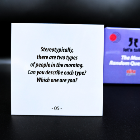 Karty Konwersacyjne - Let's talk mini - THE MOST RANDOM QUESTIONS