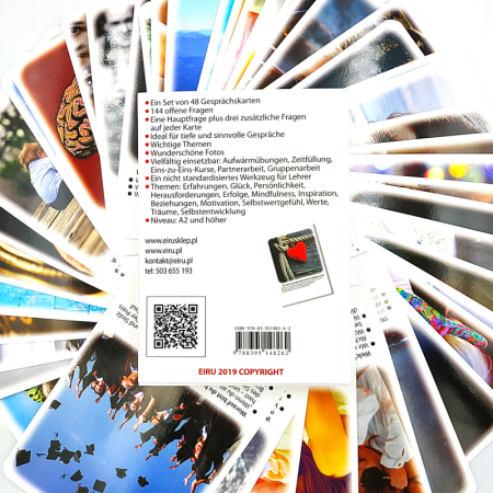 Karty Konwersacyjne - Let's talk - wersja niemiecka COACHING - FRAGEN