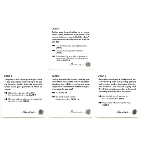 Gra Let's talk - Choose Your Own Destiny - The Virus (Zdrowie)