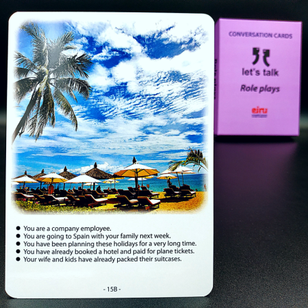 Karty Konwersacyjne - Let's talk - ROLE PLAYS