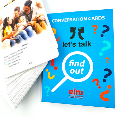 Karty Konwersacyjne - Let's talk - FIND OUT