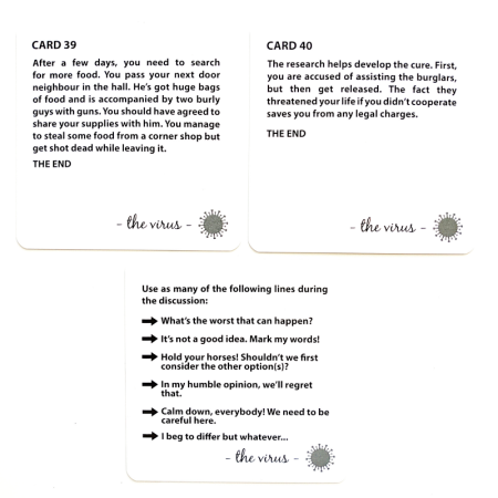 Gra Let's talk - Choose Your Own Destiny - The Virus (Zdrowie)