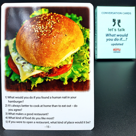 Karty Konwersacyjne - Let's talk - WHAT WOULD YOU DO IF... ?