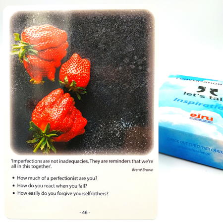 Karty Konwersacyjne - Let's talk - INSPIRATIONS