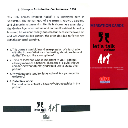 Karty Konwersacyjne - Let's talk culture - ART