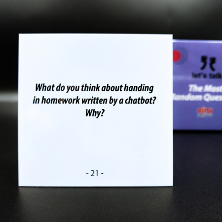 Karty Konwersacyjne - Let's talk mini - THE MOST RANDOM QUESTIONS