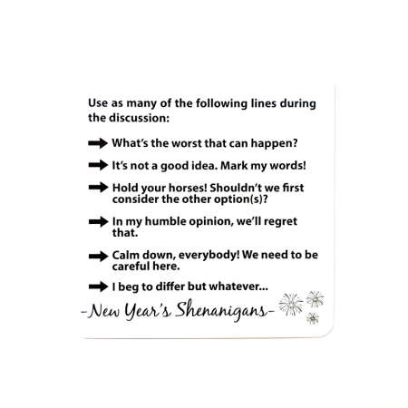 Gra Let's talk - Choose Your Own Destiny - New Year's Shenanigans