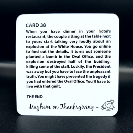 Gra Let's talk - Choose Your Own Destiny - Mayhem on Thanksgiving