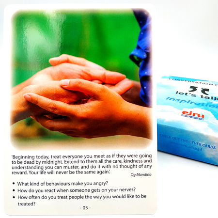 Karty Konwersacyjne - Let's talk - INSPIRATIONS