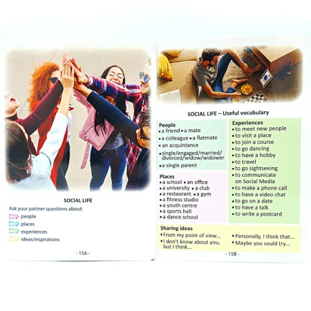 Karty Konwersacyjne - Let's talk - FIND OUT