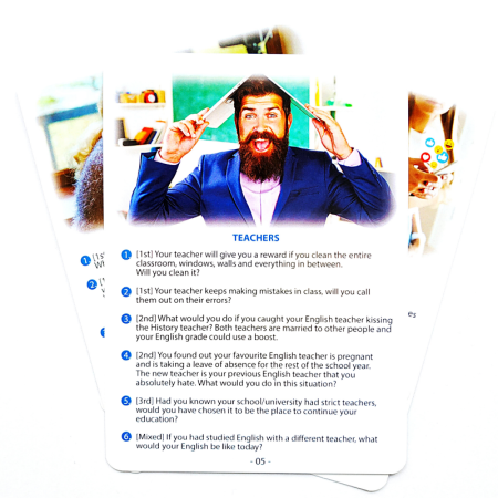 Karty Konwersacyjne - Let's talk - CONDITIONALS