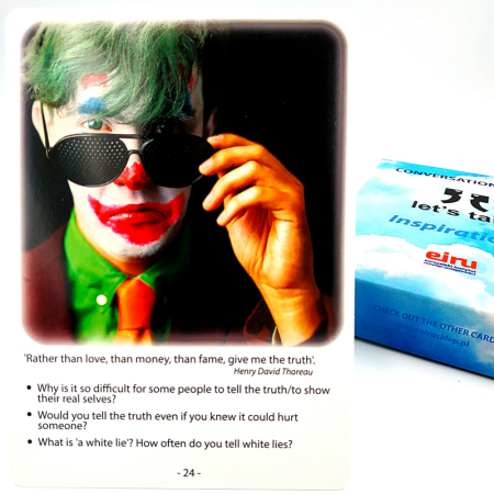 Karty Konwersacyjne - Let's talk - INSPIRATIONS