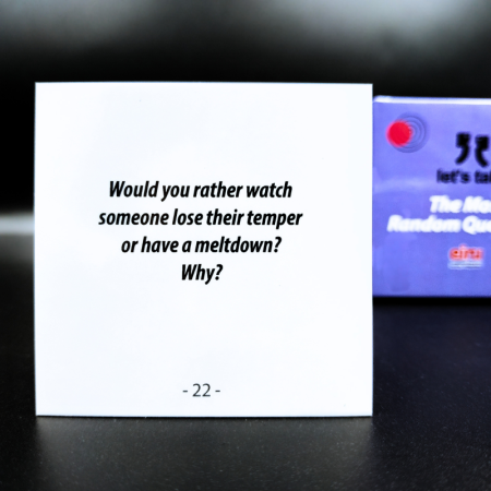 Karty Konwersacyjne - Let's talk mini - THE MOST RANDOM QUESTIONS