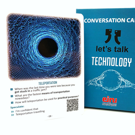 Karty Konwersacyjne - Let's talk  - TECHNOLOGY