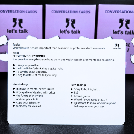 Karty Konwersacyjne - Let's talk - 4 Real - part 1