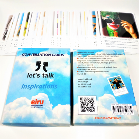 Karty Konwersacyjne - Let's talk - INSPIRATIONS