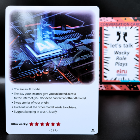 Karty Konwersacyjne - Let's talk - WACKY ROLE PLAYS