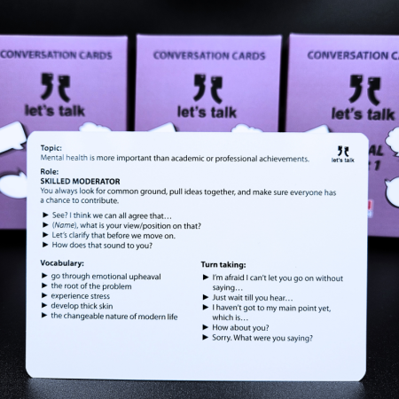 Karty Konwersacyjne - Let's talk - 4 Real - part 1