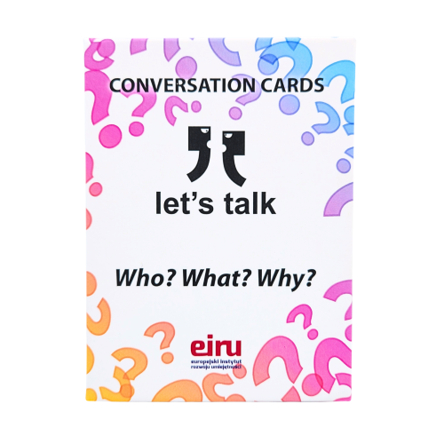 Przejdź do produktu Karty Konwersacyjne - Let's talk - WHO?WHAT?WHY?