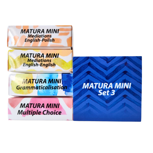Przejdź do produktu Karty Konwersacyjne mini - Let's talk - MATURA MINI SET 3