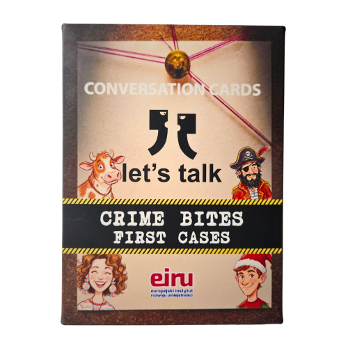 Przejdź do produktu Karty Konwersacyjne - Let's talk - CRIME BITES - FIRST CASES