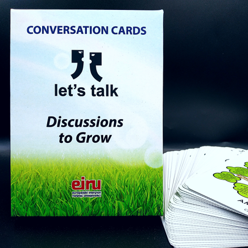 Przejdź do produktu Karty Konwersacyjne - Let's talk - Discussions to Grow