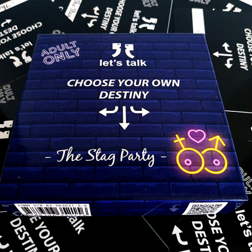 Przejdź do produktu Gra Let's talk - Choose Your Own Destiny - The Stag Party