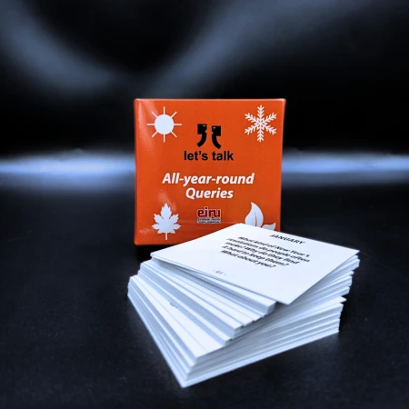 Karty Konwersacyjne - Let's talk mini -All-year-round Queries