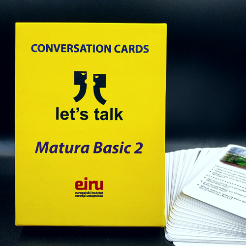 Przejdź do produktu Karty Konwersacyjne - Let's talk - MATURA BASIC 2