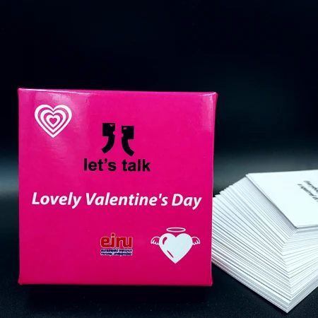 Karty Konwersacyjne - Let's talk mini - LOVELY VALENTINE'S DAY