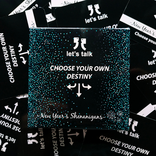 Przejdź do produktu Gra Let's talk - Choose Your Own Destiny - New Year's Shenanigans