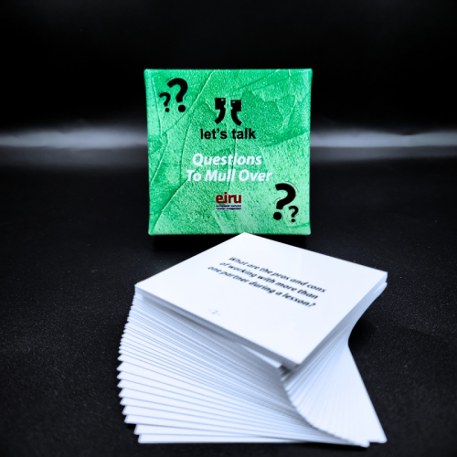 Przejdź do produktu Karty Konwersacyjne - Let's talk mini - QUESTIONS TO MULL OVER