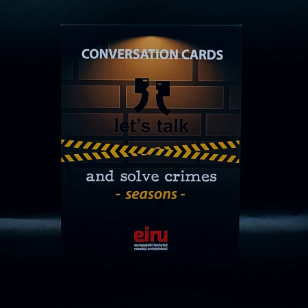 Karty Konwersacyjne - LET'S TALK AND SOLVE CRIMES
