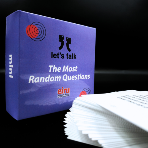 Przejdź do produktu Karty Konwersacyjne - Let's talk mini - THE MOST RANDOM QUESTIONS