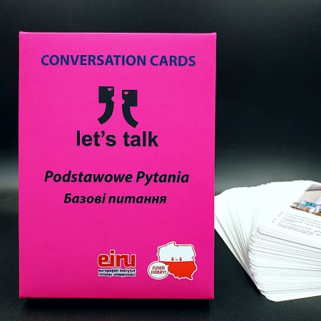 Karty Konwersacyjne - Let's talk - PODSTAWOWE PYTANIA/Базові питання