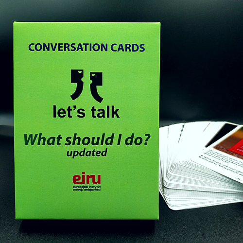 Przejdź do produktu Karty Konwersacyjne - Let's talk - WHAT SHOULD I DO ?