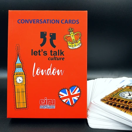 Karty Konwersacyjne - Let's talk culture - LONDON