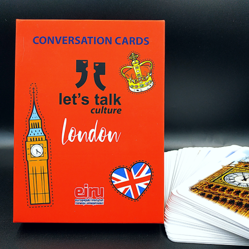 Przejdź do produktu Karty Konwersacyjne - Let's talk culture - LONDON
