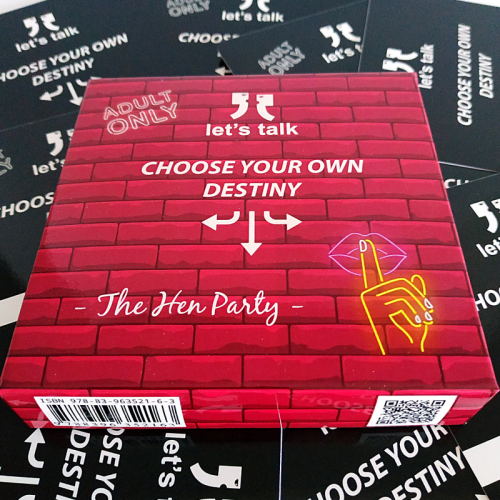 Przejdź do produktu Gra Let's talk - Choose Your Own Destiny - The Hen Party