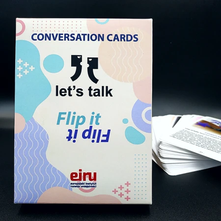 Karty Konwersacyjne - Let's talk - FLIP IT!