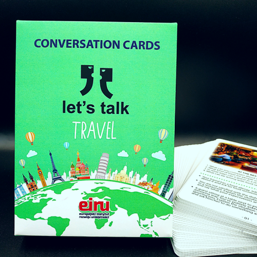 Przejdź do produktu Karty Konwersacyjne - Let's talk - TRAVEL