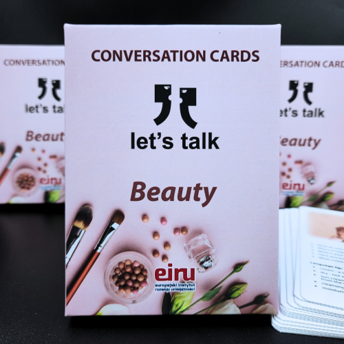 Przejdź do produktu Karty Konwersacyjne - Let's talk - Beauty