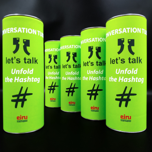 Przejdź do produktu Tuba Konwersacyjna - Let's talk - UNFOLD THE HASHTAG