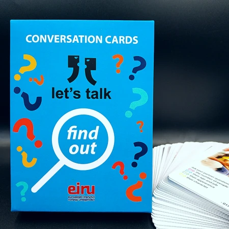 Karty Konwersacyjne - Let's talk - FIND OUT