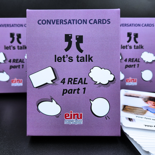 Przejdź do produktu Karty Konwersacyjne - Let's talk - 4 Real - part 1