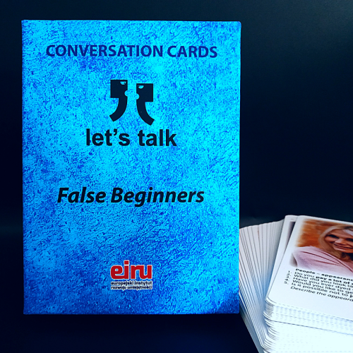 Przejdź do produktu Karty Konwersacyjne - Let's talk - FALSE BEGINNERS