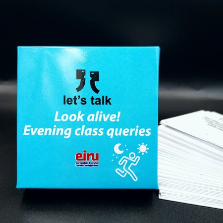 Karty Konwersacyjne - Let's talk mini - Look alive! evening class queries
